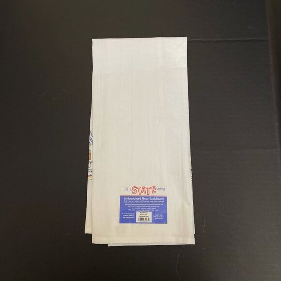 Kay Dee Designs It’s a State Thing Virginia Embroidered Flour Sack Towel Cotton - Picture 2 of 5